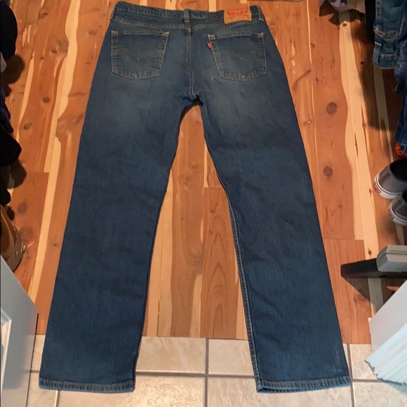 2 pairs Levi’s 514 Straight Jeans Midnight 34x32 - Picture 5 of 9